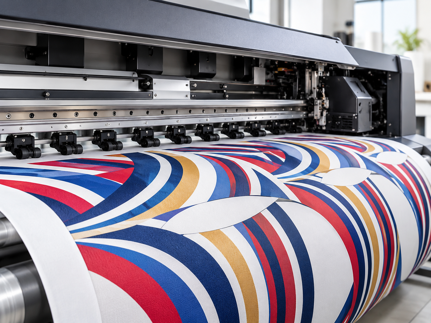 Dye sublimation printing on polyester fabric in Miami